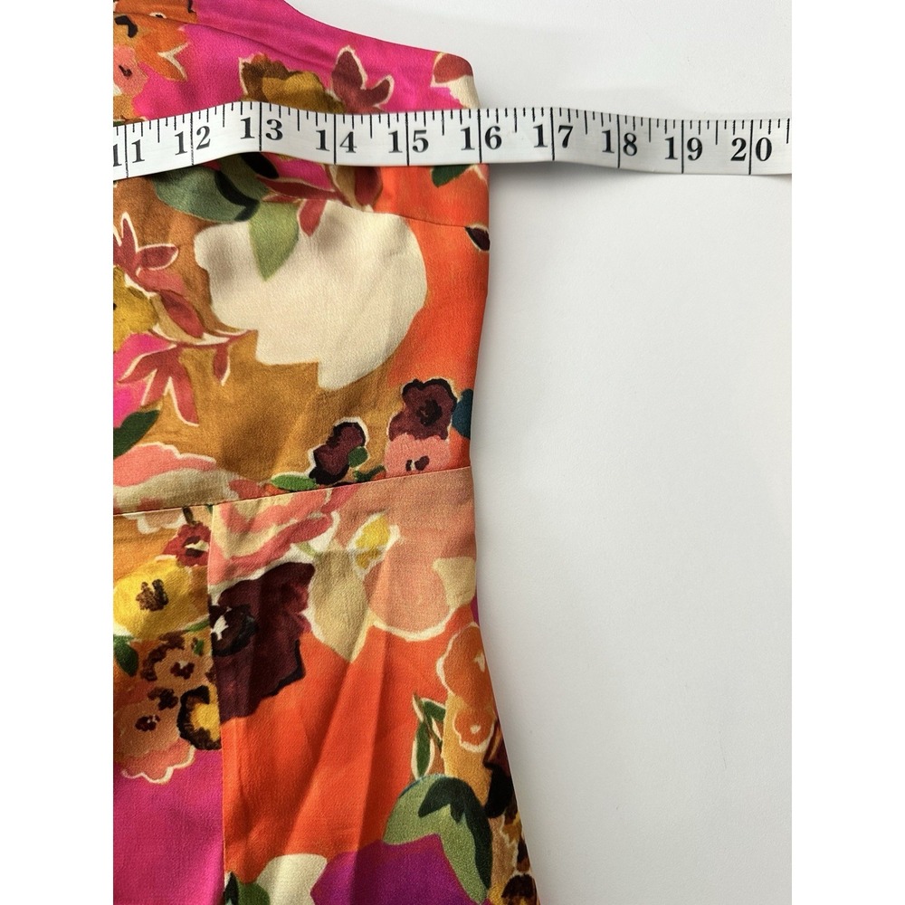 New Sezane Robe Shania Dress Womens Size US 6 Floral Sleeveless Mini Luxury - Picture 11 of 14